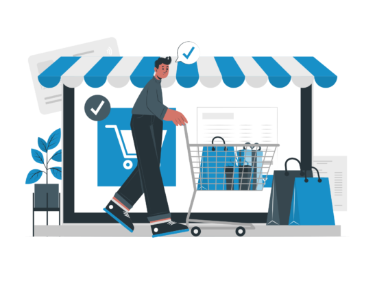 Ecommerce checkout laptop-cuate